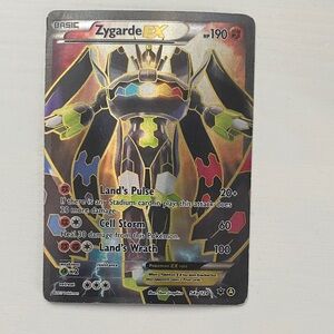 Pokemon Zygarde EX Alternate Art Promo Trading Card